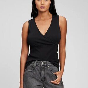 Maternity V-Neck Nursing Tank Top